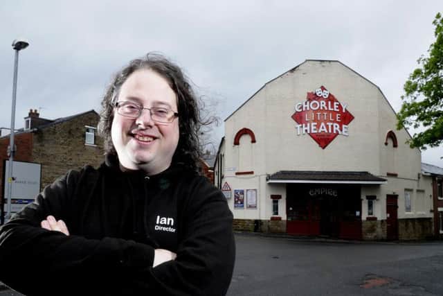 Ian Robinson of Chorley Little Theatre, due to be renamed Chorley Theatre from 2020