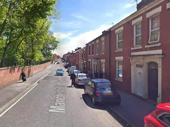 A general shot of Manchester Road in Frenchwood, Preston, which has been at the centre of a spate of city burglaries (Google Maps)