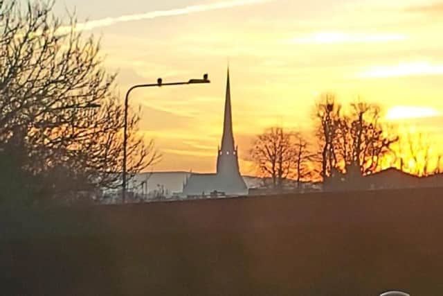 People with a head for heights can still climb to the top of St Walburges Catholic Church spire at night.
