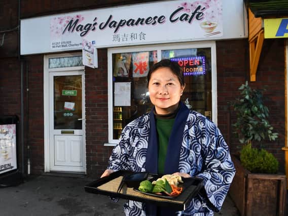 Margaret Greenhalgh, from Hong Kong, has opened a new Japanese food cafe in Chorley (Photos: JPIMedia)