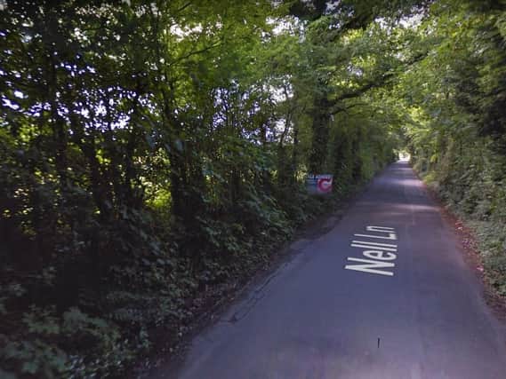 Land off Nell Lane, Cuerden, could be developed for housing if Chorley Council give the green light. Image: Google