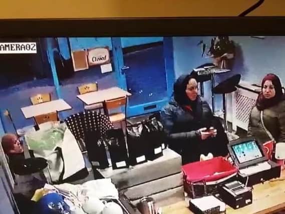 A charity box stolen from a Preston caf by thieves caught on camera had been full of donations from the festive period.
