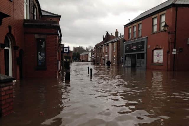 Croston was badly hit by flooding on Boxing Day 2015.