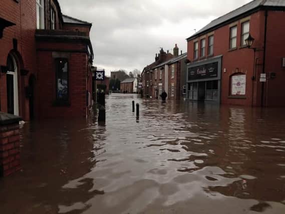 Croston was badly hit by flooding on Boxing Day 2015.