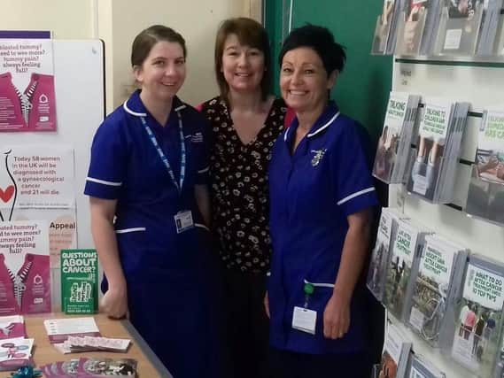 Staff at Lancashire Teaching Hospitals NHS Foundation Trust are supporting the  Cervical Cancer Prevention Week