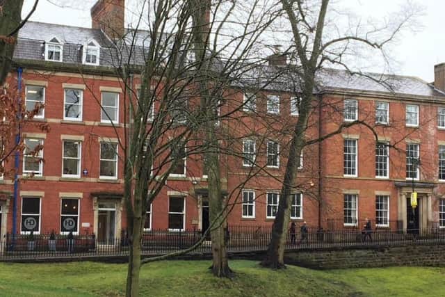 Winckley Square is among the locations where large houses are being converted to shared occupancy