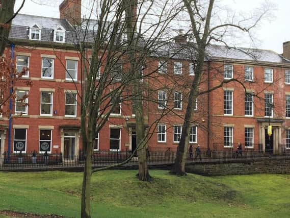 Winckley Square is among the locations where large houses are being converted to shared occupancy