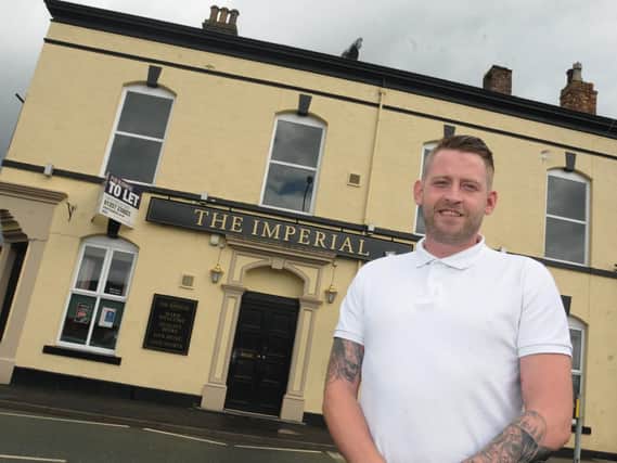 Jonjo Kerr took over the running of the Imperial pub in Chorley