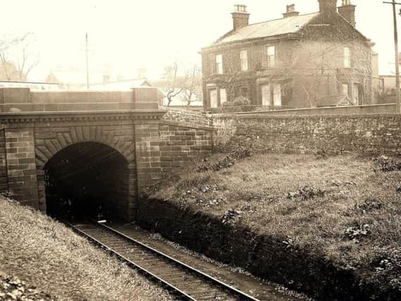 The Fishergate Hill tunnel, scene of a tragedy