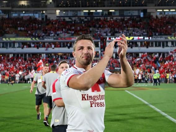 England's Sam Burgess (NRL Imagery/PA Wire)