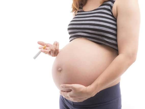 Smoking in pregnancy can cause multiple health problems for the unborn child