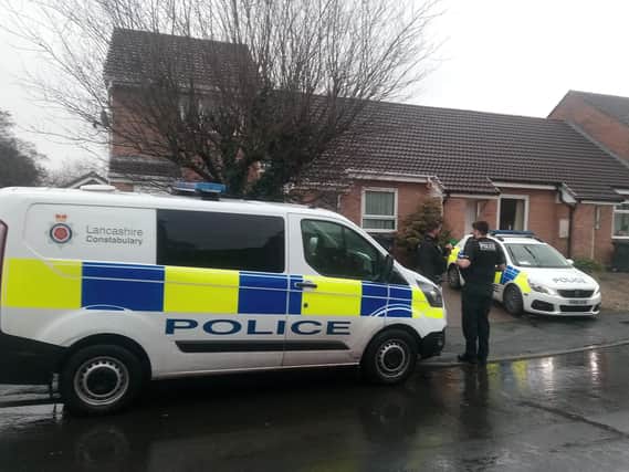 A sudden death of a man in Penwortham is not being treated as suspicious by police.