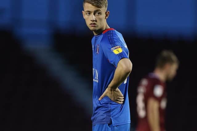 Connor Simpson is on loan with Carlisle until the end of the season. Picture: Getty Images