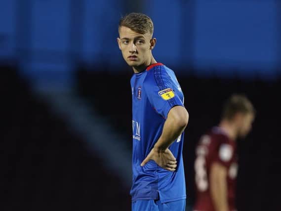 Connor Simpson is on loan with Carlisle until the end of the season. Picture: Getty Images