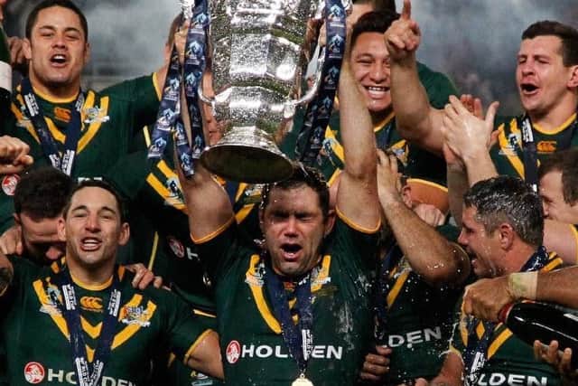 Australia are the current holders of the Rugby League World Cup