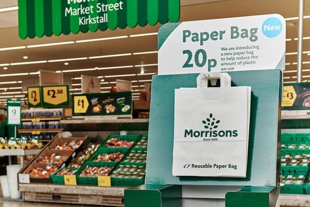 The 20p paper bags are going on trial in some stores