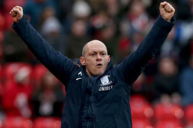 Preston manager Alex Neil at Stoke last weekend (photo: Getty Images)