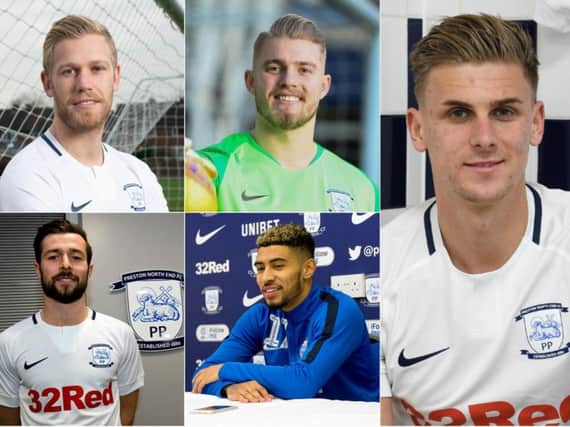 Five new faces have arrived at Deepdale this month