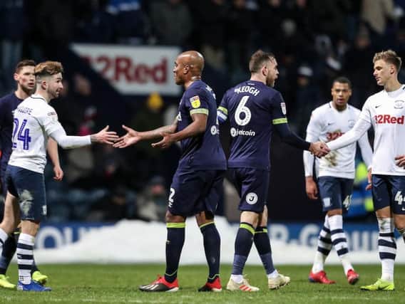 Preston and Derby shared the spoils at Deepdale on Friday night