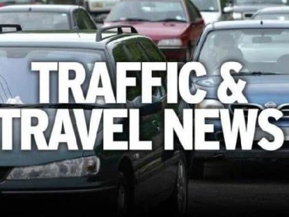 Problems on the M6 Southbound at Bamber Bridge