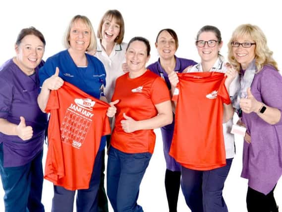 Staff at Lancashire Teaching Hospitals NHS Foundation Trust have participated in a national campaign to support mental health and wellbeing