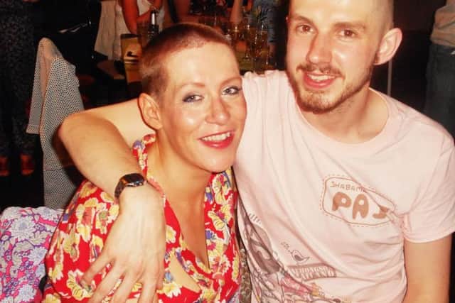 Roisin and Michael both had their heads shaved in 2014 to raise funds for charity.