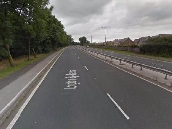 A tree was blown over on the Longton bypass last night