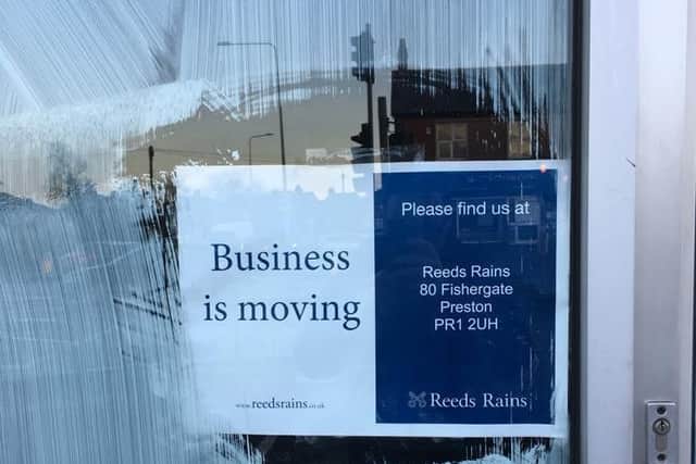 At least two Reeds Rains branches in Lancashire have closed as owners announce a shake up of the estate agent.