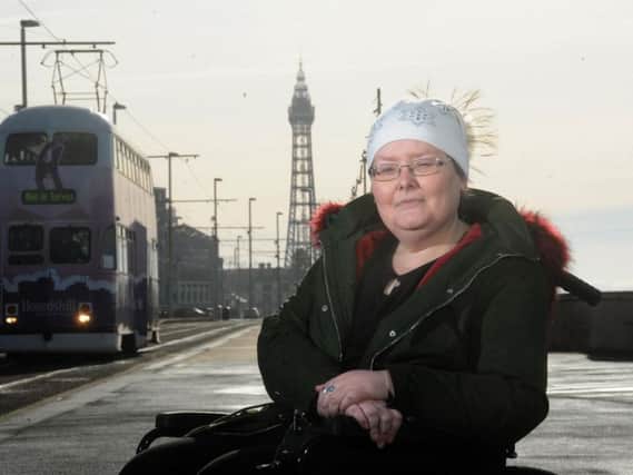 Tracey Hallidays last visit to Blackpool