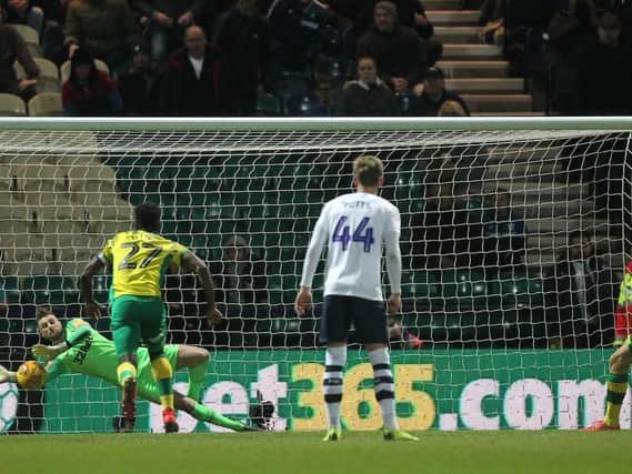 Declan Rudd saves Norwich's penalty