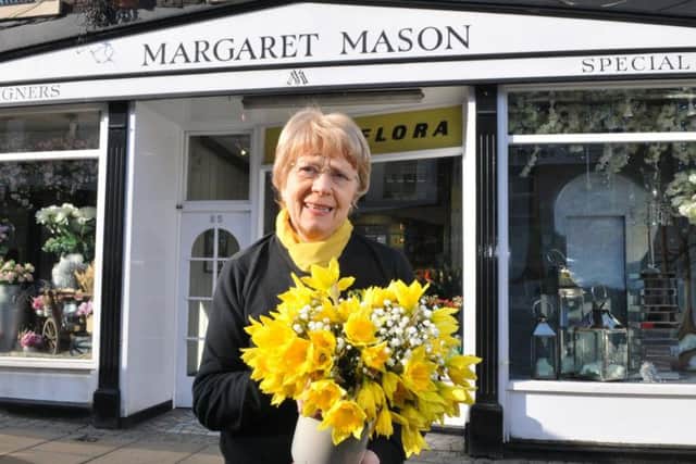 Preston florist Margaret Mason
