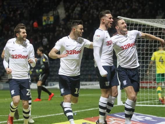 Ben Davies celebrates his early goal against Norwich on Wednesday night
