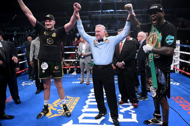 Tyson Fury and Deontay Wilder battled to a draw in December, most observers believing the Morecambe man had done enough to win