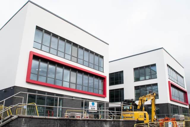 The new complex, costing 8.4 million, will see businesses spread out across three floors