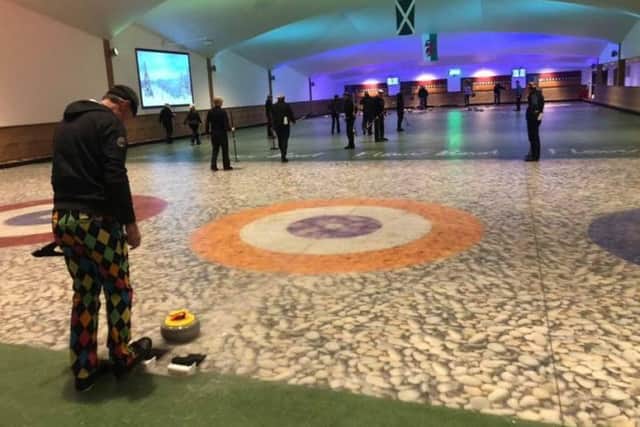 Curling at the Flower Bowl