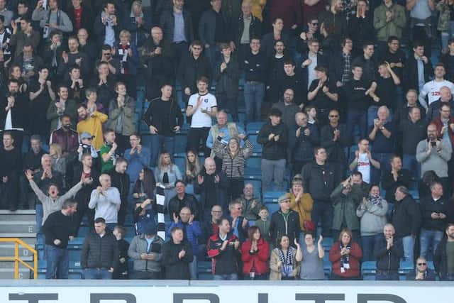 More than 1,000 PNE fans made the trip to The Den