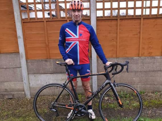 Ian Wright is ready to tackle a 300-mile bike ride in three days to help fellow forces veterans