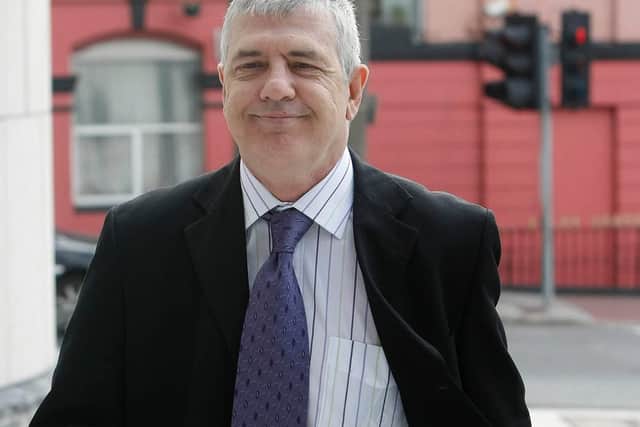 Liam Adams, the brother of former Sinn Fein leader Gerry Adams, who has died. Mr Adams, who was jailed for 16 years in 2003, had been receiving care for terminal cancer at a Belfast hospice after being moved from Maghaberry Prison.