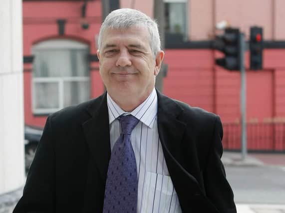 Liam Adams, the brother of former Sinn Fein leader Gerry Adams, who has died. Mr Adams, who was jailed for 16 years in 2003, had been receiving care for terminal cancer at a Belfast hospice after being moved from Maghaberry Prison.