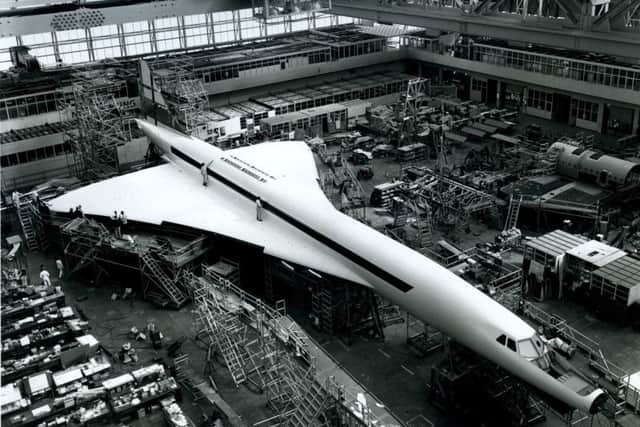 Prototype assembly at BAC Filton, 1970. Picture: BAE Systems