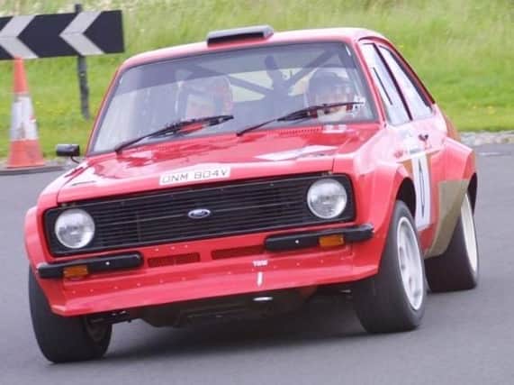Colin and Jimmy McRae at the Proflex Charity Stages in 2005. (s)