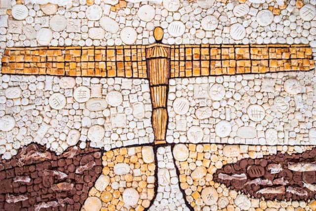 The Angel of the North, in pies. Why not?