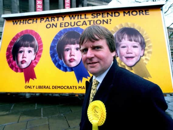 Liberal Democrats leader Bill Chadwick who claims more Labour councillors may defect