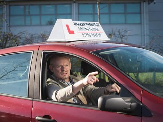 Martin Clunes starred in the not-very-good Warren this week