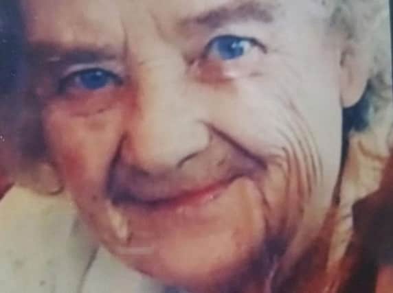 Elsie Nutter, 85, is missing from her home