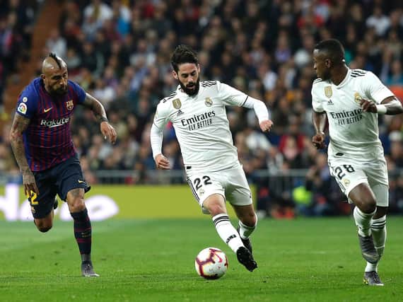 Real Madrid star Isco. Picture: Getty Images