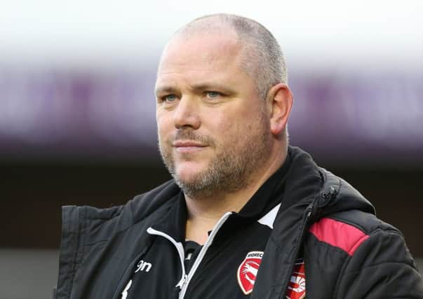 Morecambe boss Jim Bentley is preparing his side for a big few days at the Globe Arena (photo: Getty Images)