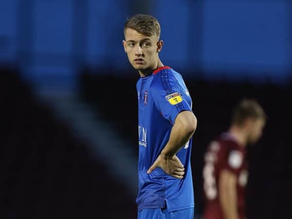 Connor Simpson has struggled for game time at Carlisle. Picture: Getty Images