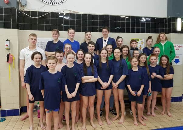 Leyland Barracudas' young swimmers