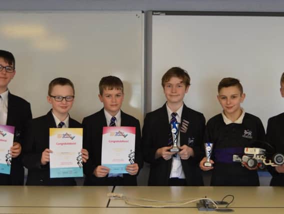 The triumphant Worden Academy team is hoping to top the regional title and take a trophy at the finals of  theTomorrows Engineers Lego Robotics Challenge